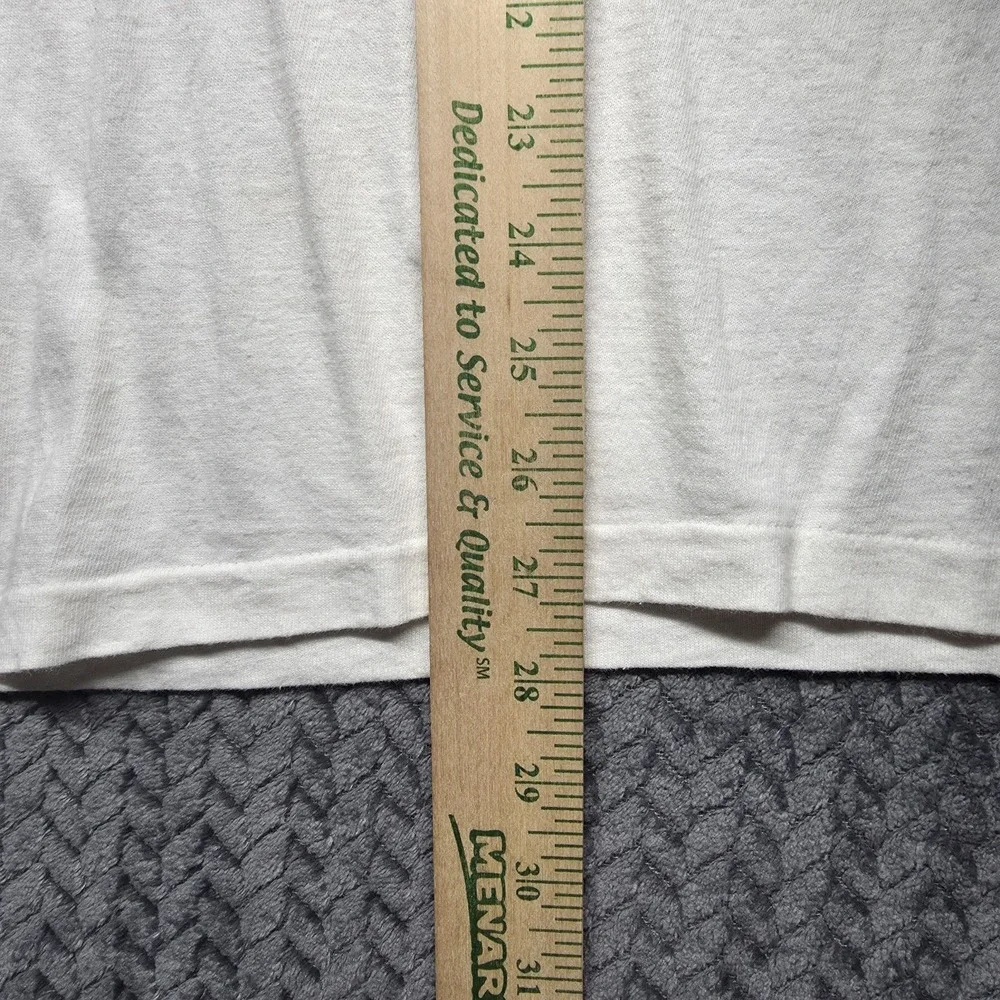VTG  Cheap Trick The Doctor Tour Hanes T-Shirt Men's XL White‎ USA Single Stitch - Picture 8 of 12